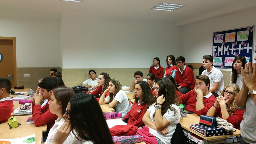 Video Conferencia Con La Mujer Del Tiempo De Tve Colegio San